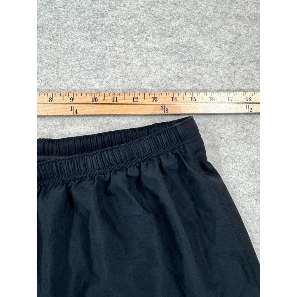 Army Shorts Trunks Mens M Black Physical Fitness Uniform Quick Drying Drawstring
